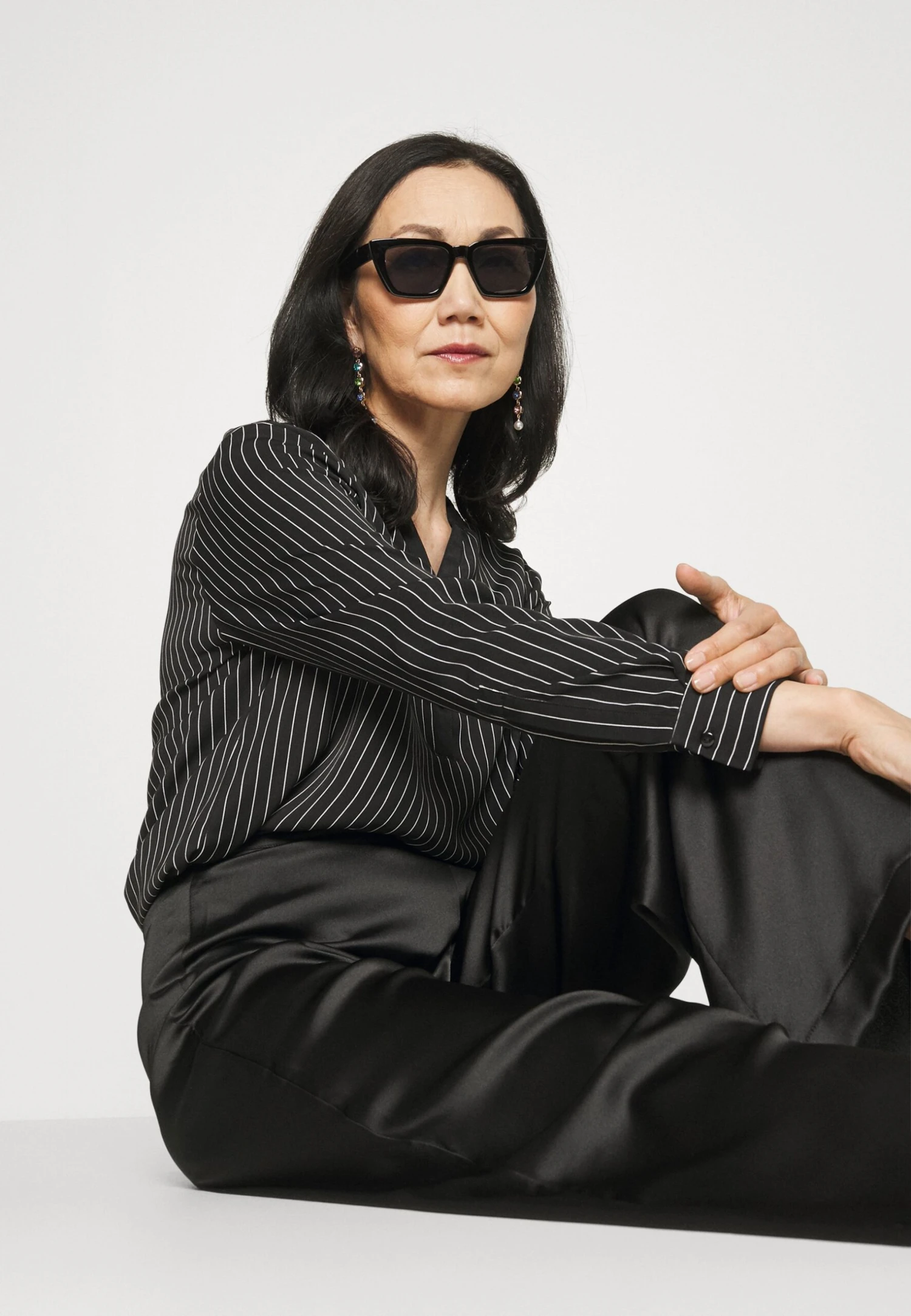 Anna Field T-Shirt À Manches Longues - Black/White 6 Anna Field T-Shirt À Manches Longues - Black/White – Image 4