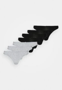 Anna Field Georgina 7Pp Thong Cotton - String - Black/Grey 12 Anna Field Georgina 7Pp Thong Cotton - String - Black/Grey -Anna Field 068371459ed841fe8798526863dbf5cb