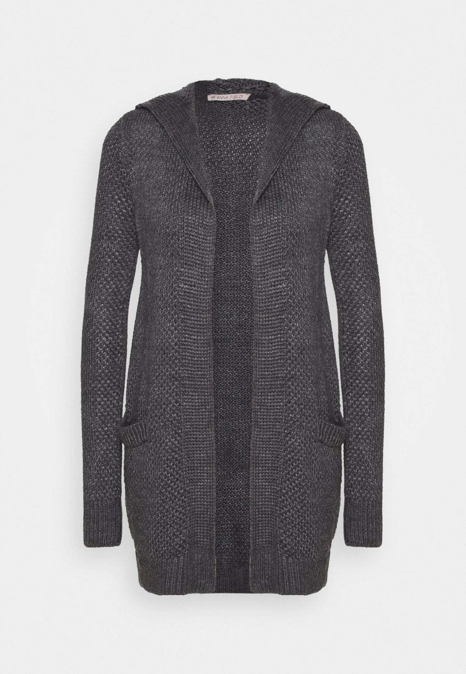 Anna Field Gilet - Dark Grey Melange 7 Anna Field Gilet - Dark Grey Melange – Image 5