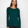 Anna Field T-Shirt À Manches Longues - Dark Green 1 Anna Field T-Shirt À Manches Longues - Dark Green -Anna Field 1a42767d5cc34293bfd9d168726e8f91