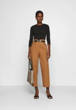 Anna Field 2 Pack - T-Shirt Ă Manches Longues - White/Black