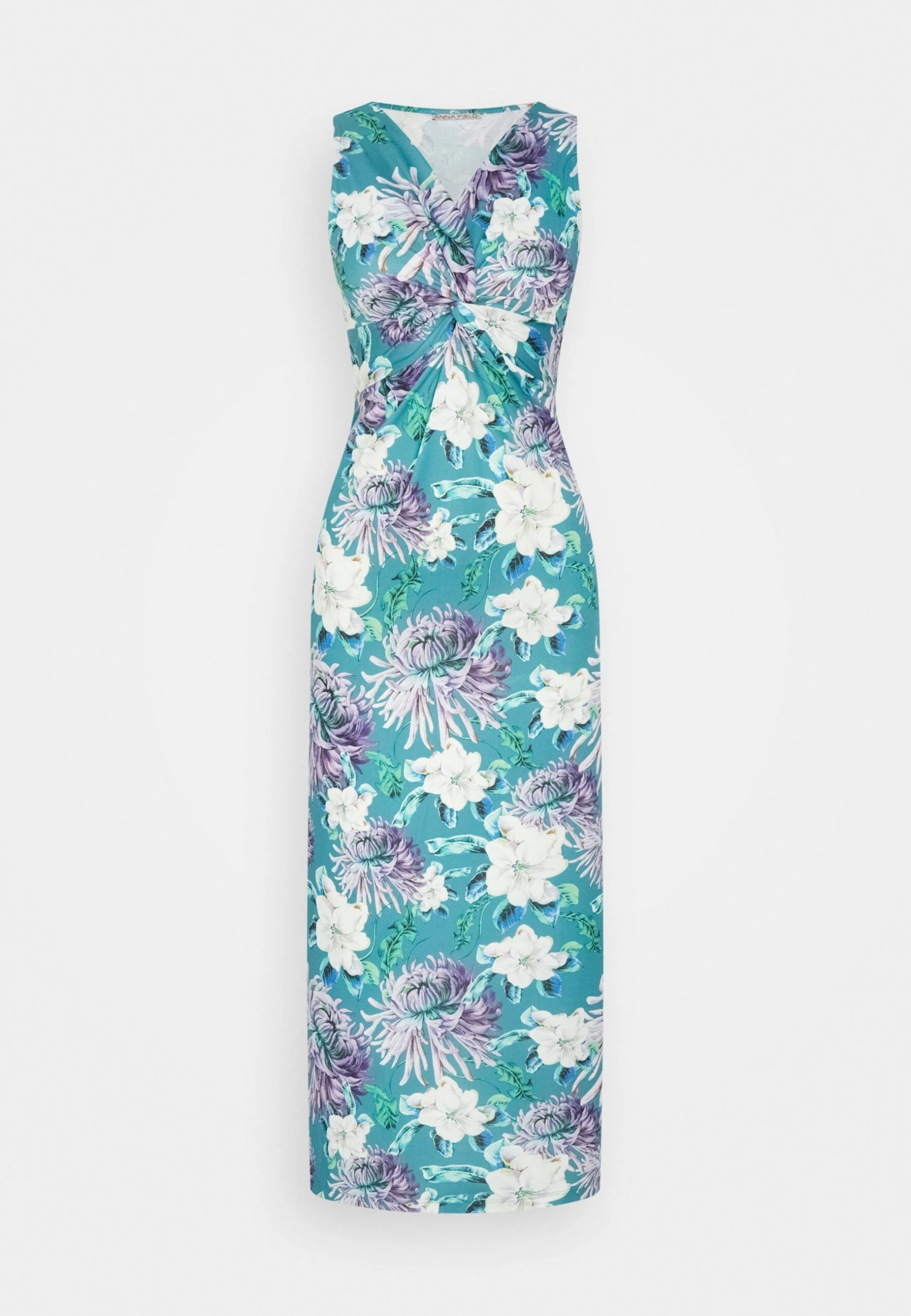 Anna Field Robe En Jersey - Turquoise/Purple/Beige 7 Anna Field Robe En Jersey - Turquoise/Purple/Beige – Image 5