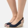 Anna Field Sandales Compensées - Dark Blue -Anna Field 3a357cb86f444c2b88fd6565b0e5c960