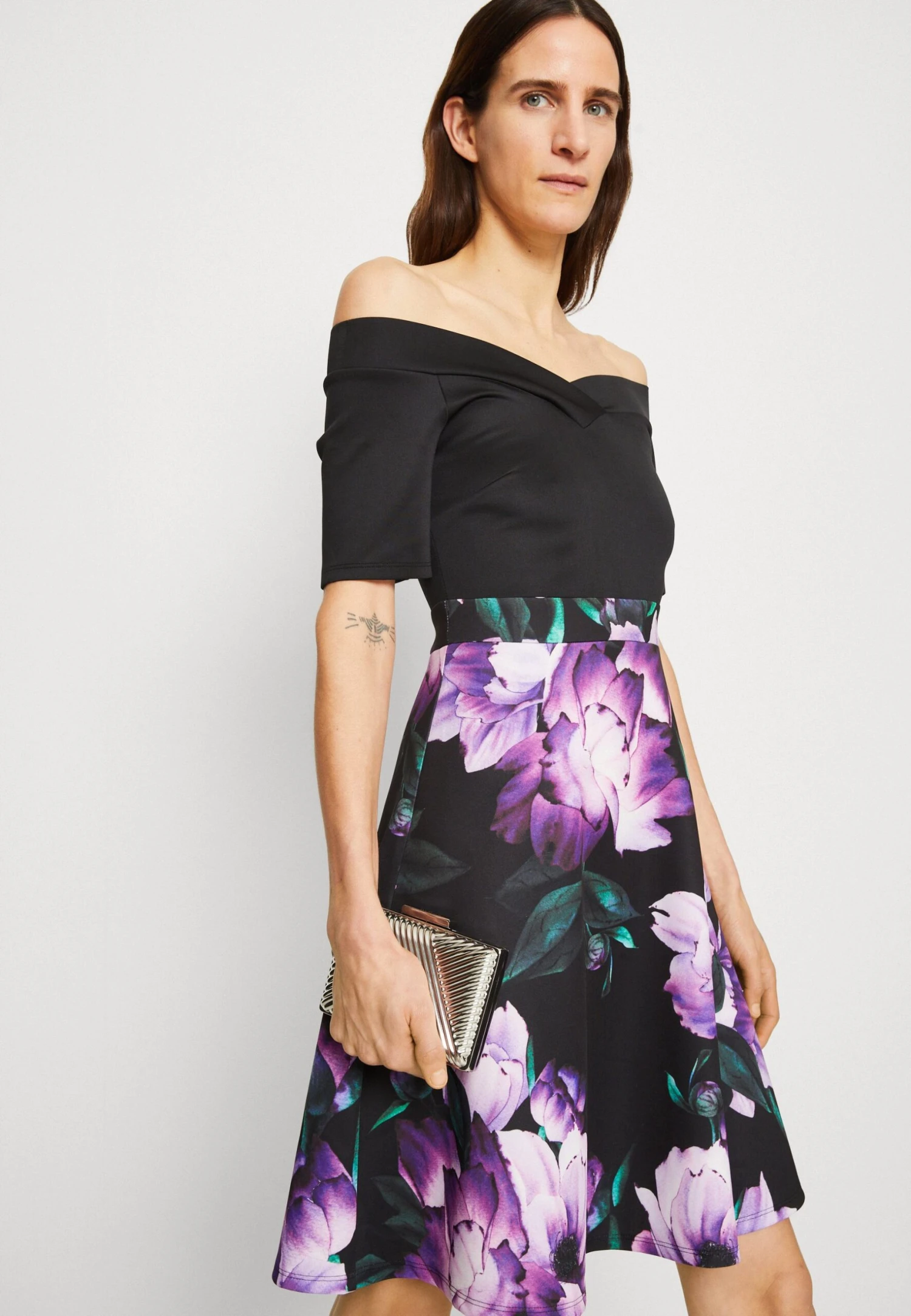 Anna Field Robe De Soirée - Black/Purple 8 Anna Field Robe De Soirée - Black/Purple – Image 6