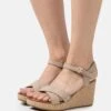 Anna Field Leather - Sandales À Talons Hauts - Grey -Anna Field 3d1ad21c84a242f4a6d83de655711570