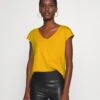 Anna Field T-Shirt Basique - Golden Yellow -Anna Field 45e3eb43c6534378acae9baecd2eef4f