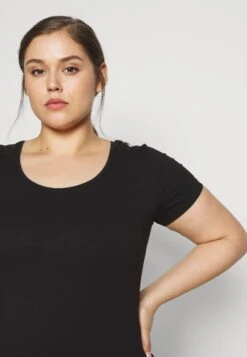 3Er Pack - T-Shirt Basique - White/Black/Dark Grey -Anna Field 48a4408ae23b4f20bd34d1fb83414cd0