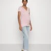 2 Pack - T-Shirt Basique - Pink/Off-White/Multi-Coloured 1 2 Pack - T-Shirt Basique - Pink/Off-White/Multi-Coloured -Anna Field 49abdcb09855467997cf89fcb93e6122