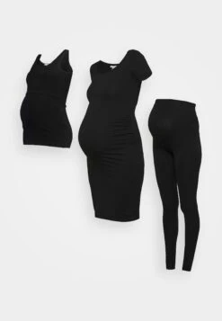 Nursing Set - Leggings - Trousers - Legging - Black 12 Nursing Set - Leggings - Trousers - Legging - Black -Anna Field 4f1fd3eb7e6f4c16b21d92f30fc902ef