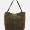 Anna Field Leather - Sac À Main - Khaki -Anna Field 4fe33866136c4a0ab8fe51b79aefe216