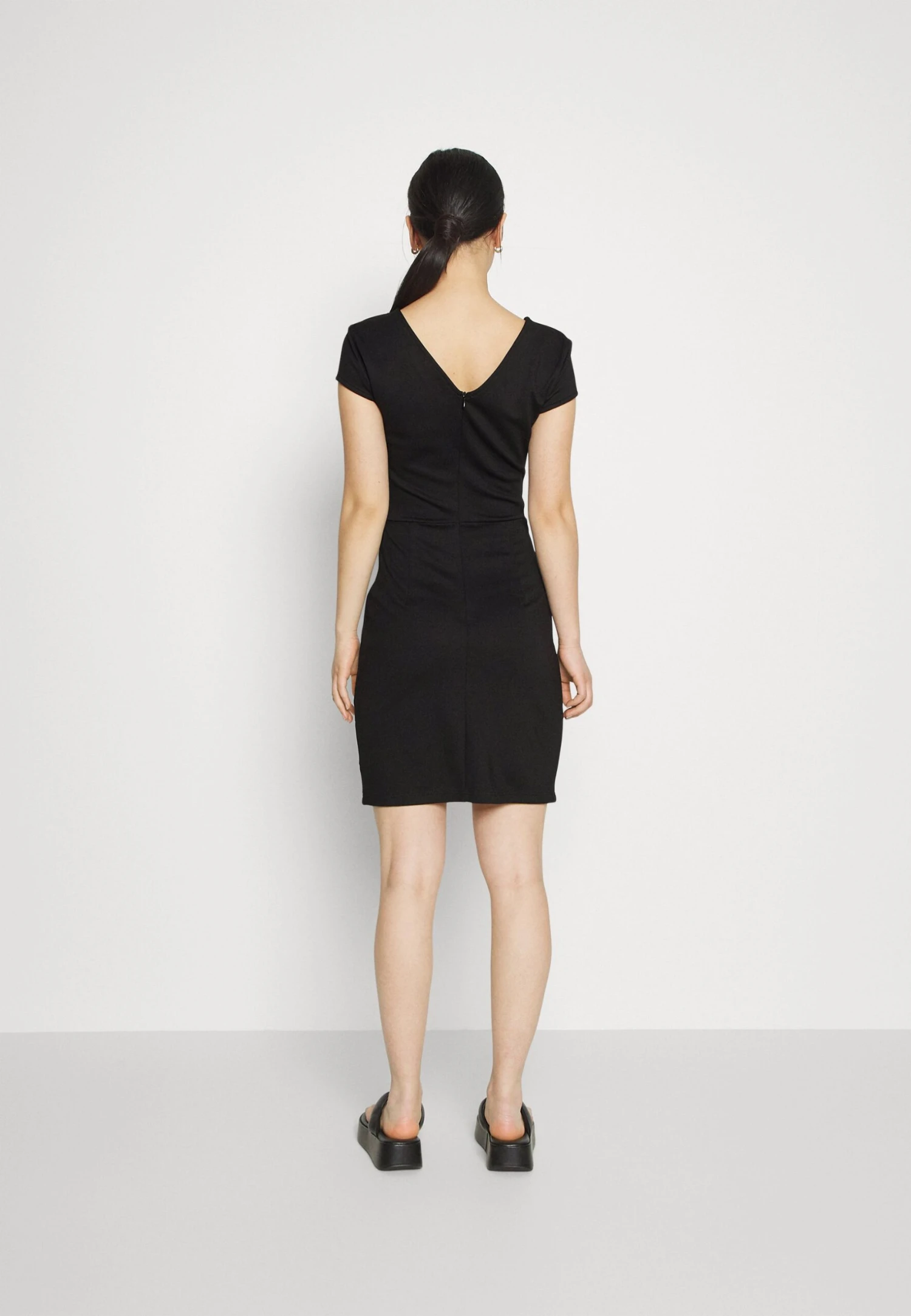 Robe Fourreau - Black 5 Robe Fourreau - Black – Image 3