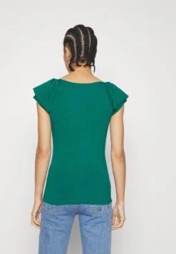 Anna Field T-Shirt Basique - Dark Green -Anna Field 603bd8a6136b414cb740b327029504ab