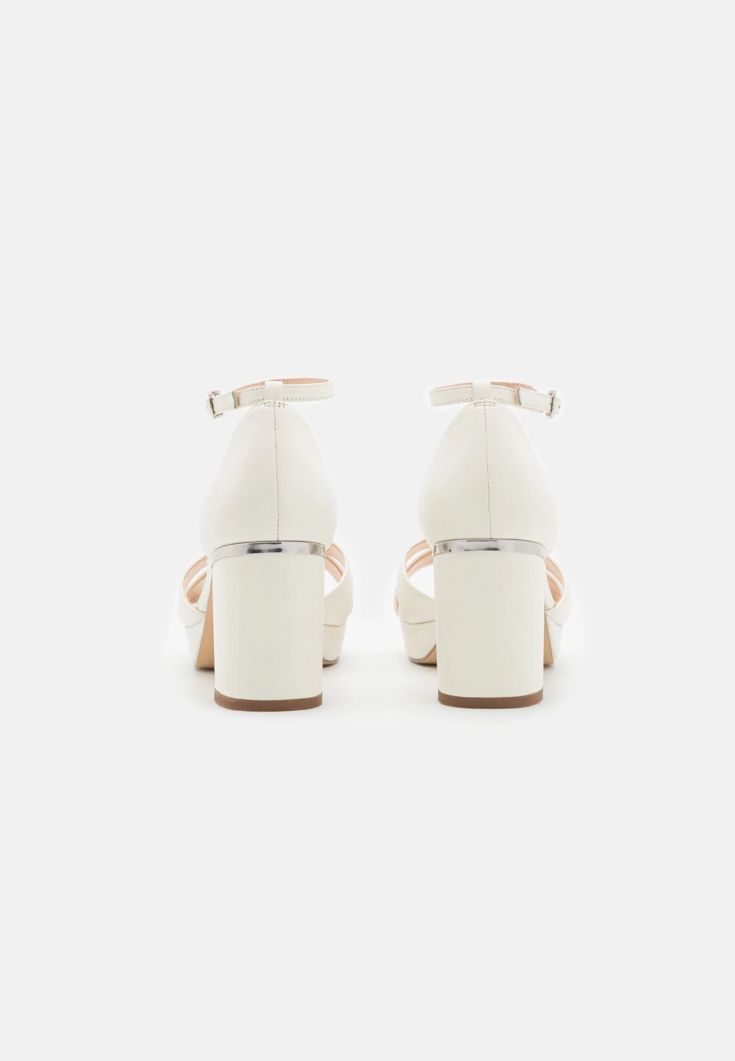 Leather - Sandales À Plateforme - White 6 Leather - Sandales À Plateforme - White – Image 4