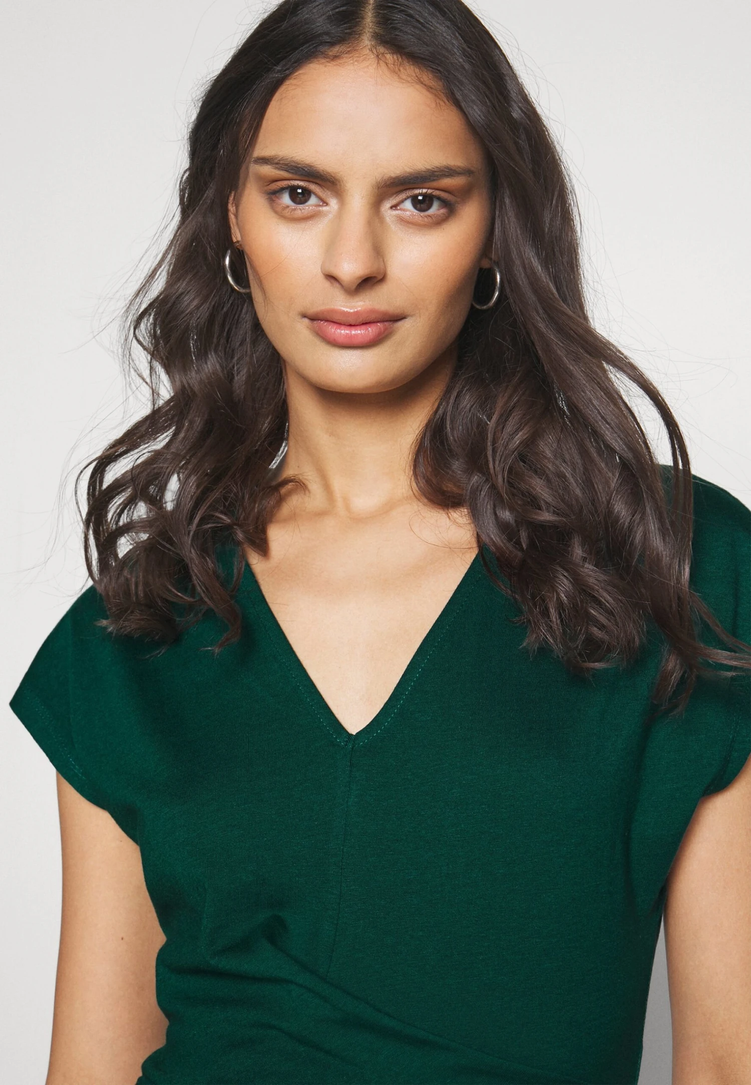 Anna Field Wrap Blouse - Blouse - Dark Green 7 Anna Field Wrap Blouse - Blouse - Dark Green – Image 5
