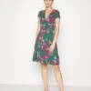 Robe En Jersey - Dark Green/Pink 1 Robe En Jersey - Dark Green/Pink -Anna Field 66deb9a4ec72449c8699ec694bbb161b