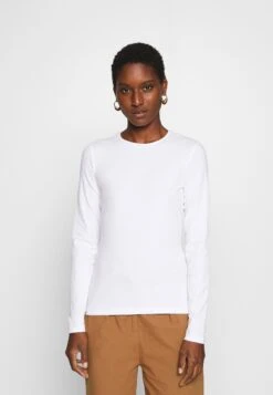 Anna Field 2 Pack - T-Shirt À Manches Longues - White/Black -Anna Field 66ee0b406dc64313a71a32b15716c86b