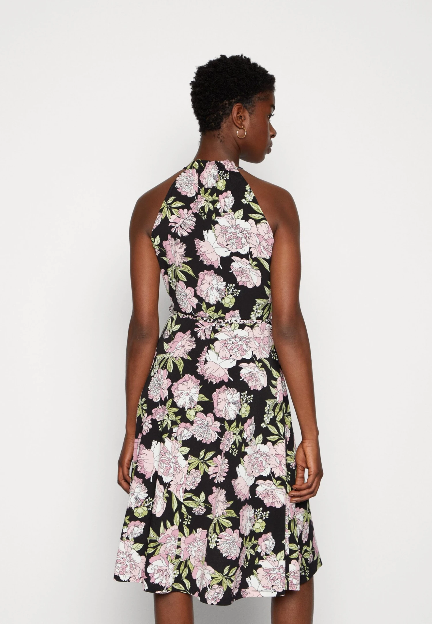 Anna Field Robe En Jersey - Black/Pink 5 Anna Field Robe En Jersey - Black/Pink – Image 3