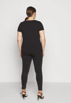 3Er Pack - T-Shirt Basique - White/Black/Dark Grey -Anna Field 70c09ae8a43a45bf9f9a0e62b2f893f6