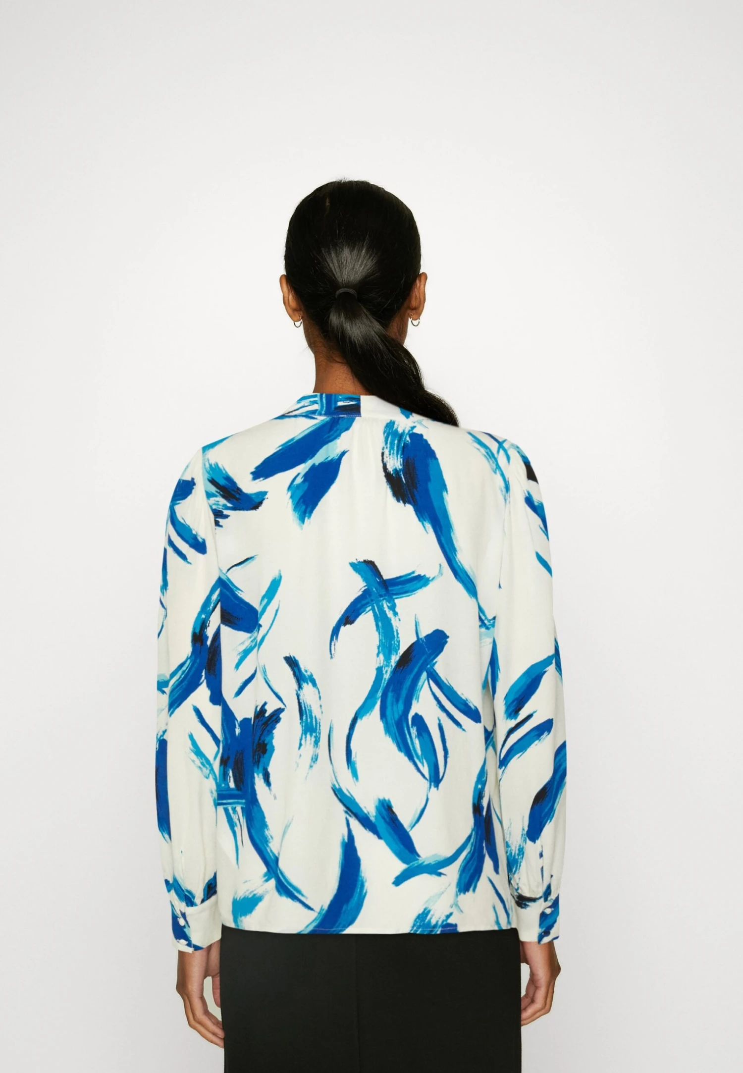 Anna Field Chemisier - White, Blue 5 Anna Field Chemisier - White, Blue – Image 3