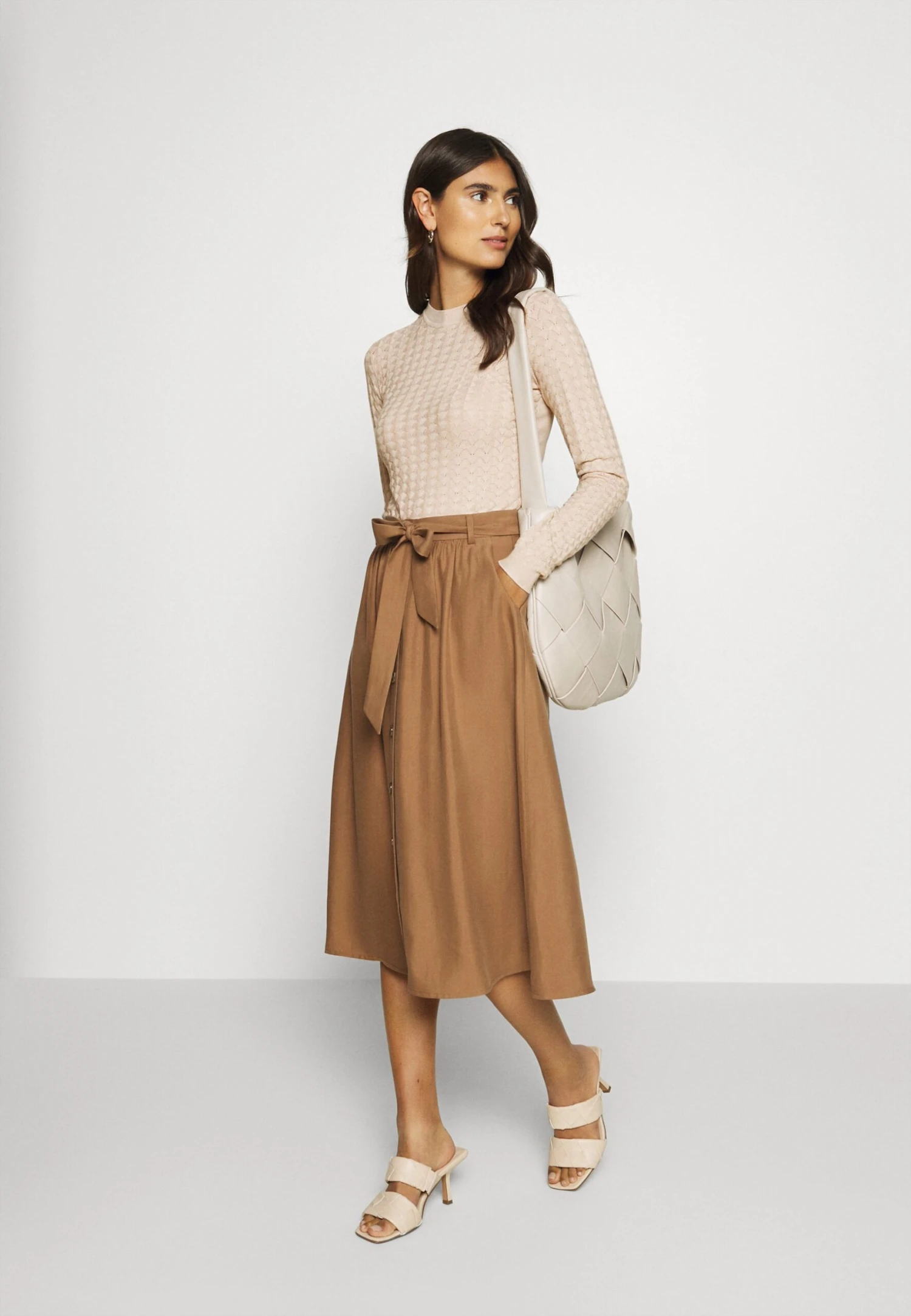 Anna Field Pullover - Light Tan Melange 4 Anna Field Pullover - Light Tan Melange – Image 2