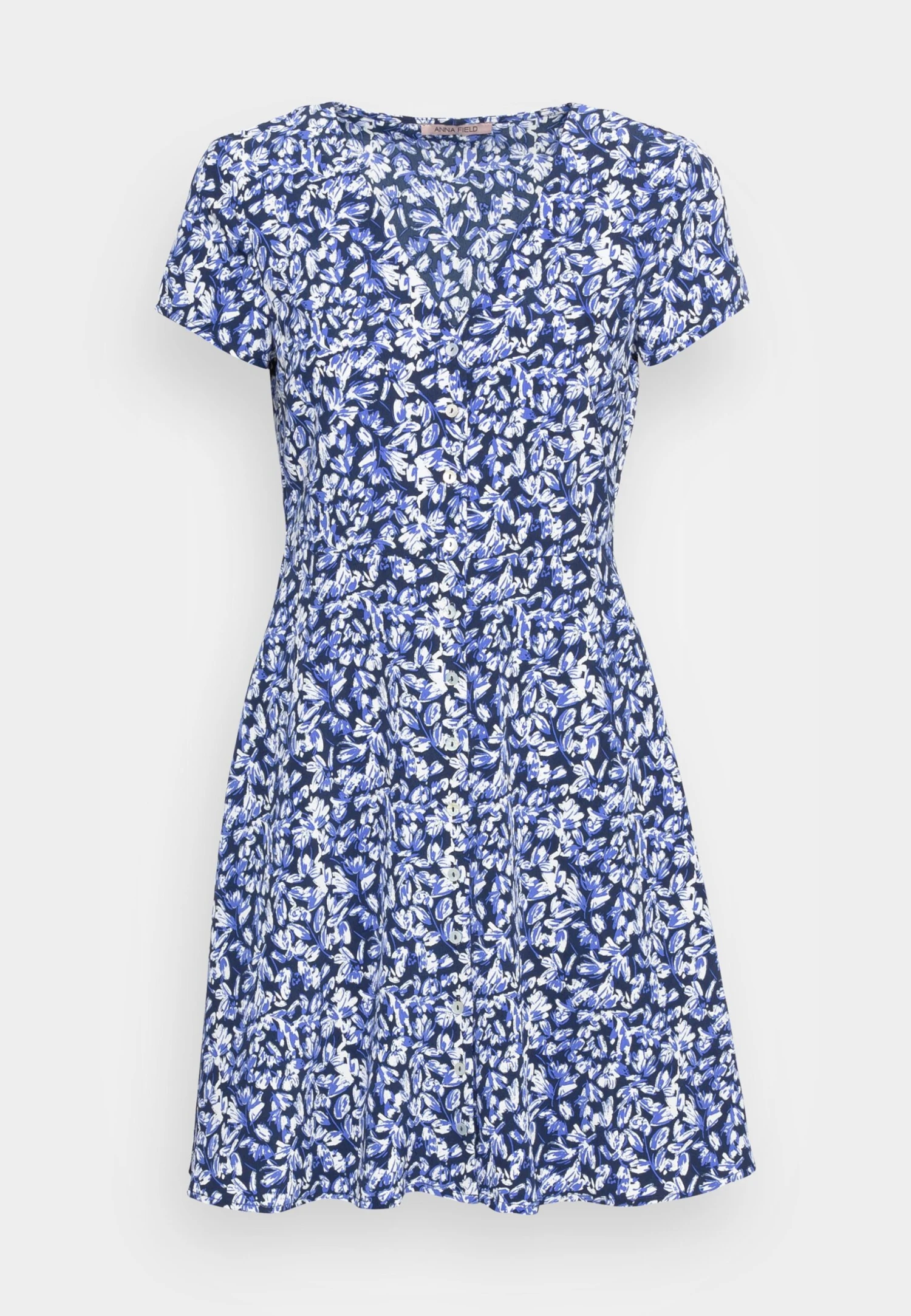 Anna Field Robe De Jour - Blue/White/Multi Coloured 6 Anna Field Robe De Jour - Blue/White/Multi Coloured â Image 4