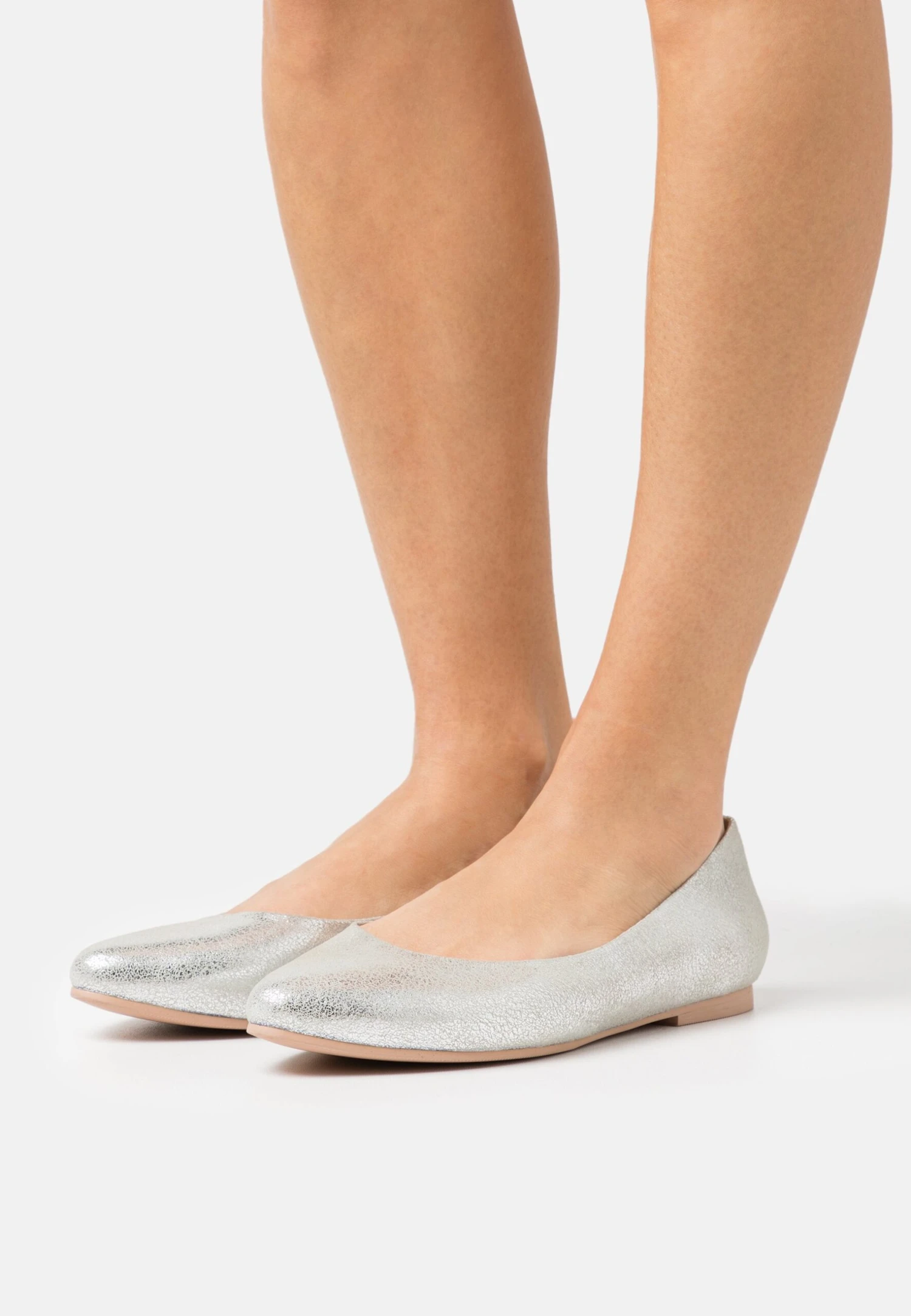 Anna Field Leather - Ballerines - Silver 3 Anna Field Leather - Ballerines - Silver