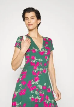 Robe En Jersey - Dark Green/Pink -Anna Field 8458855cc44845ffa26128d82f41e9bd