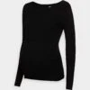 Nursing Overlap - Pullover - Black 1 Nursing Overlap - Pullover - Black -Anna Field 860cf62b7bf44934b635fbfcdc6a0b8d