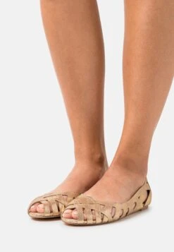Anna Field Leather - Ballerines À Bout Ouvert - Gold -Anna Field 86d5b642946c46a390f54ca2a47c457e