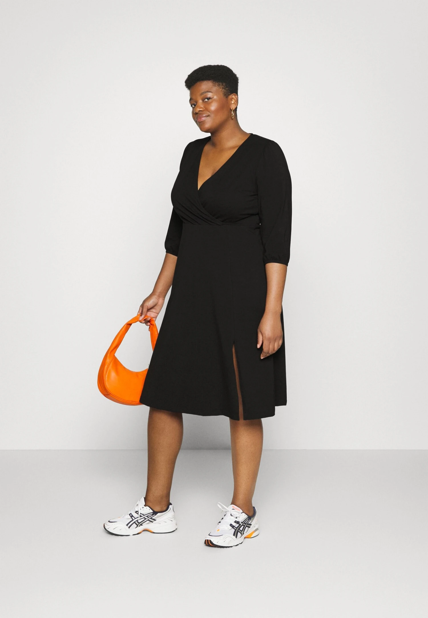 Robe En Jersey - Black 4 Robe En Jersey - Black – Image 2