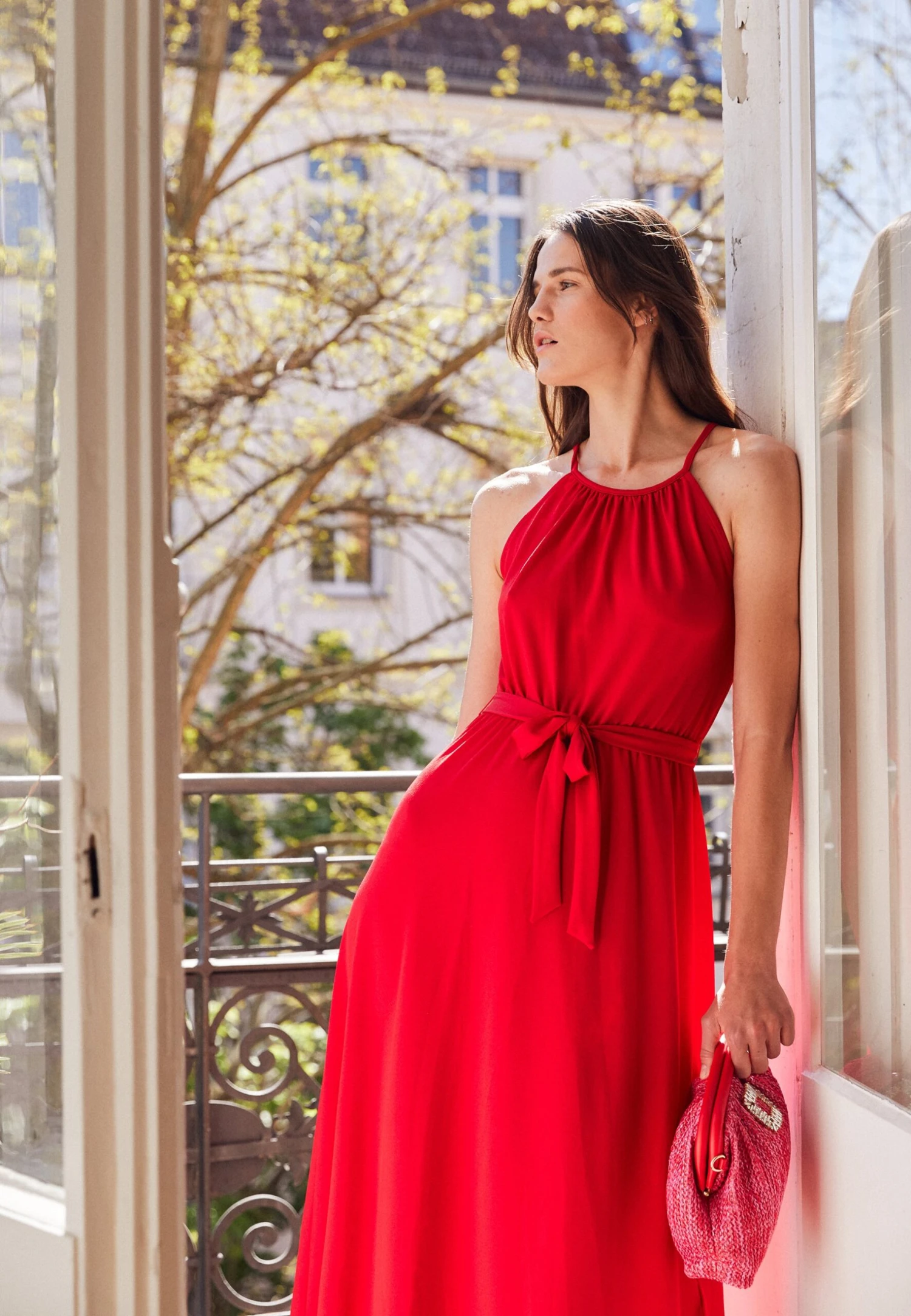 Anna Field Robe En Jersey - Red 5 Anna Field Robe En Jersey - Red – Image 3