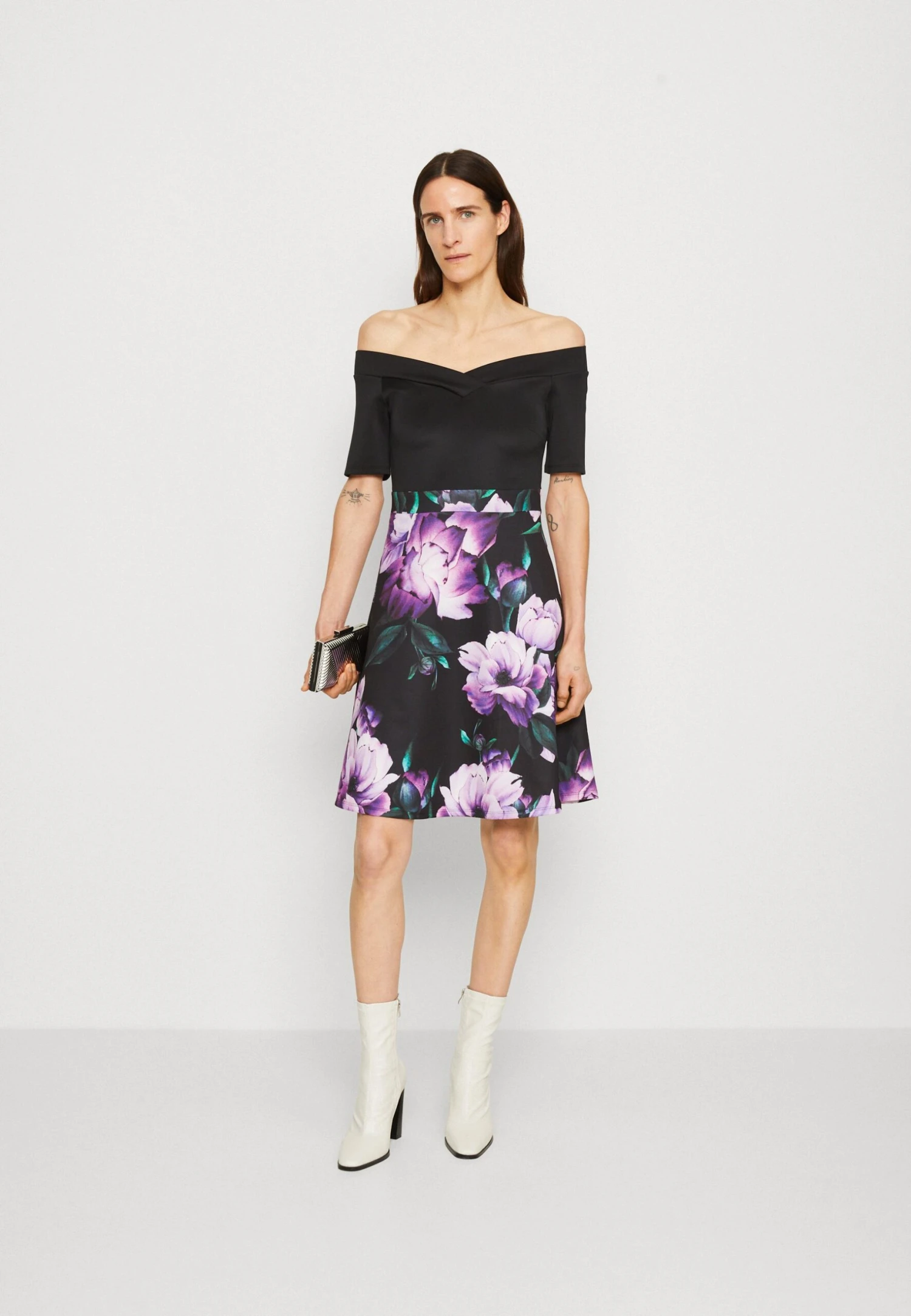 Anna Field Robe De Soirée - Black/Purple 7 Anna Field Robe De Soirée - Black/Purple – Image 5