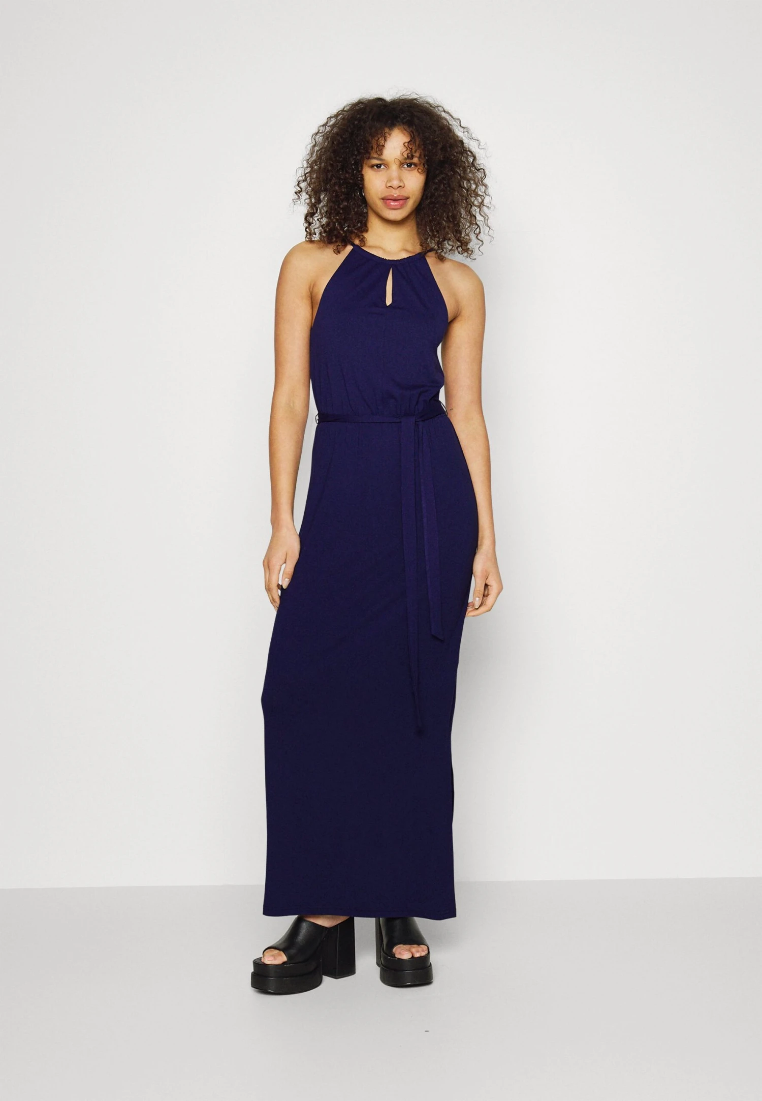 Robe En Jersey - Dark Blue 3 Robe En Jersey - Dark Blue