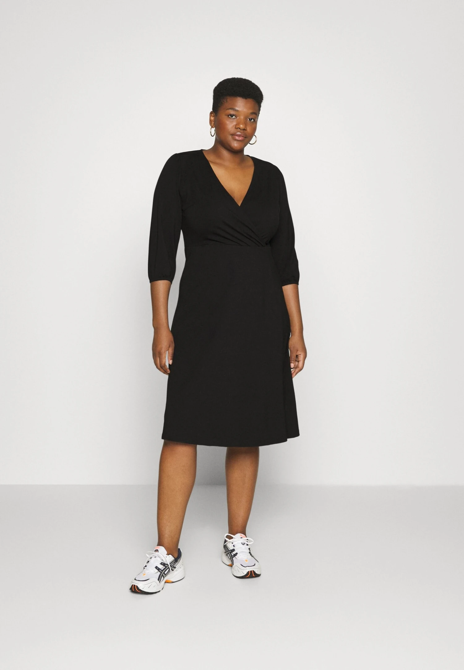 Robe En Jersey - Black 3 Robe En Jersey - Black