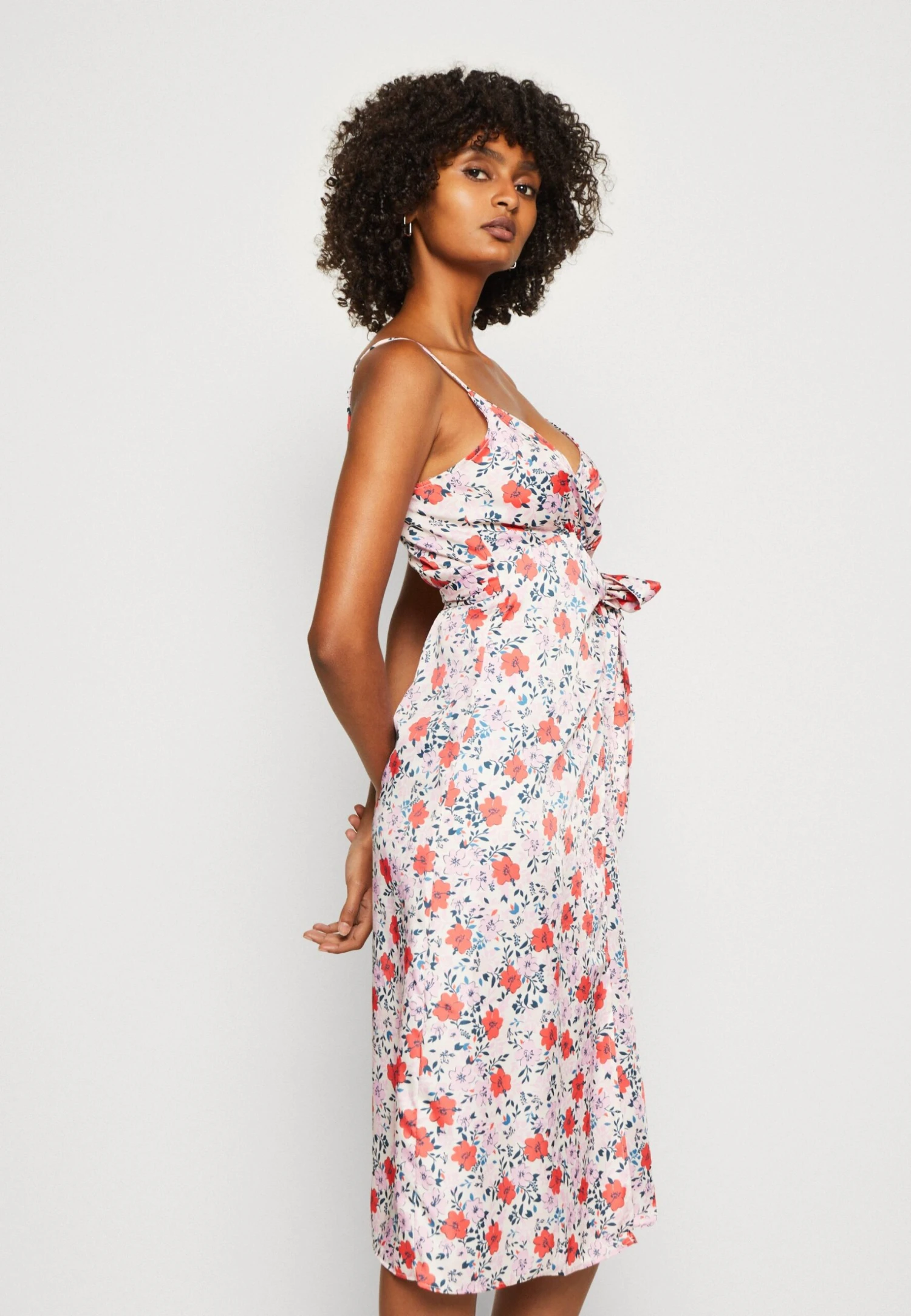 Anna Field Robe De Jour - Pink/Red 6 Anna Field Robe De Jour - Pink/Red â Image 4