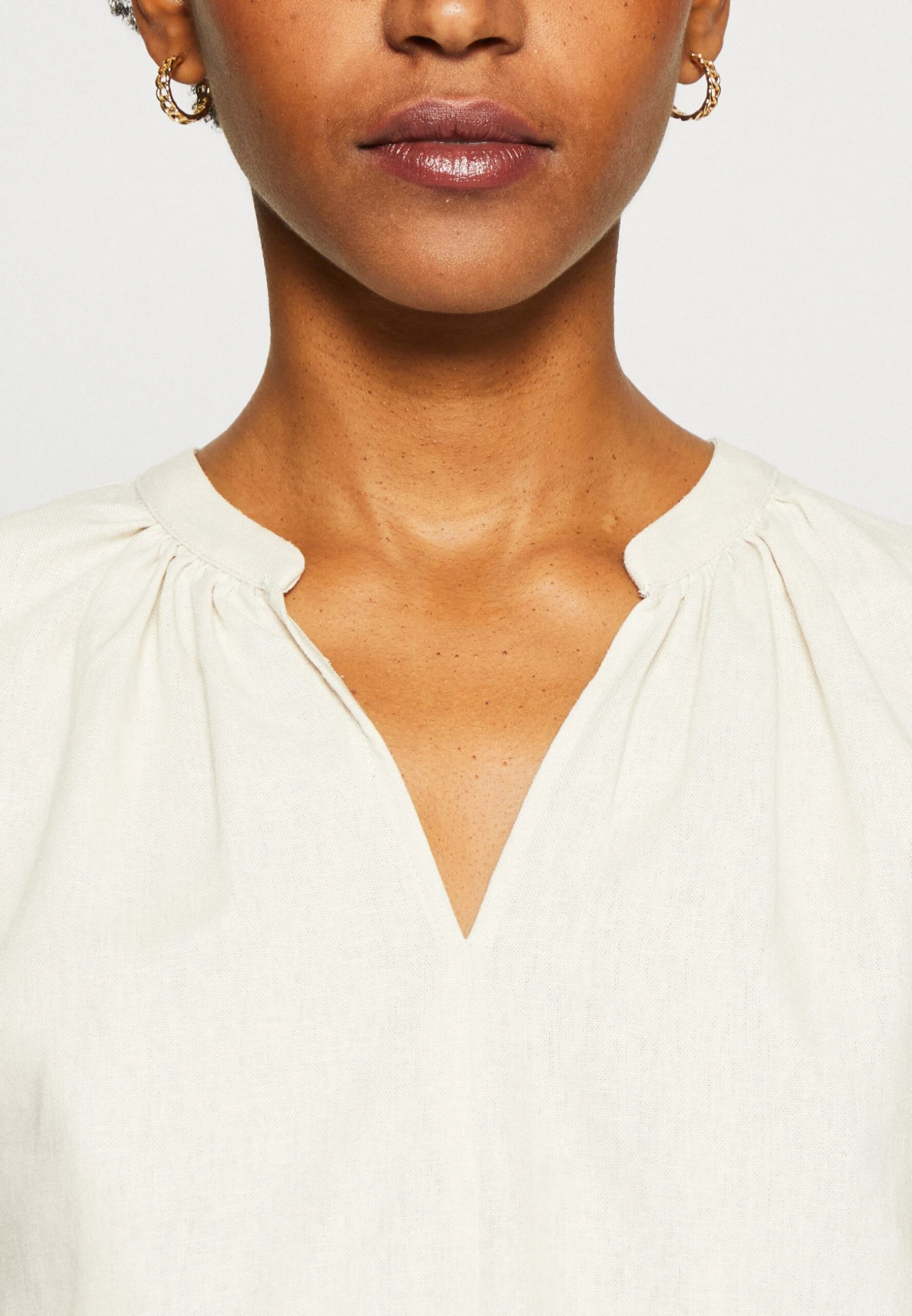 Anna Field Linen-Mix Shirt - T-Shirt Imprimé - Beige 8 Anna Field Linen-Mix Shirt - T-Shirt Imprimé - Beige – Image 6