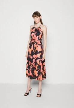 Anna Field Robe En Jersey - Black/Orange -Anna Field ccb64d4b8c9946ba8ae1dcb6af3db39a