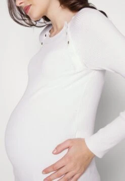 Nursing - Button Opening - Pullover - White 13 Nursing - Button Opening - Pullover - White -Anna Field d779e2bf277145d7bbbb276e609117d4