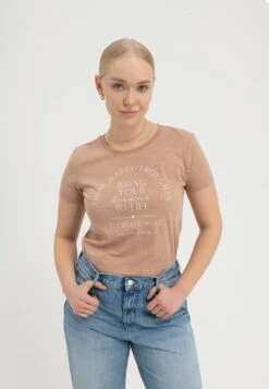 Anna Field Bring Your Dreams To Life - T-Shirt Imprimé - Brown