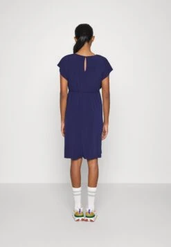 Fit And Flare Flowy Dropped Shoulder - Robe En Jersey - Dark Blue 10 Fit And Flare Flowy Dropped Shoulder - Robe En Jersey - Dark Blue -Anna Field ef968090854249deb57e31195de11944