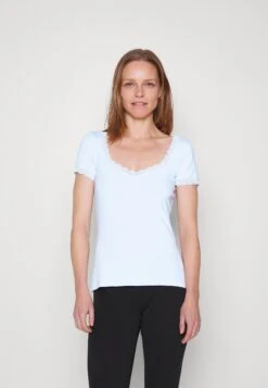 Anna Field T-Shirt Basique - Light Blue