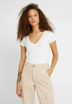 2 Pack - T-Shirt Basique - Black/White -Anna Field fddda8fa295b41c38b58f8aecee7eb9e