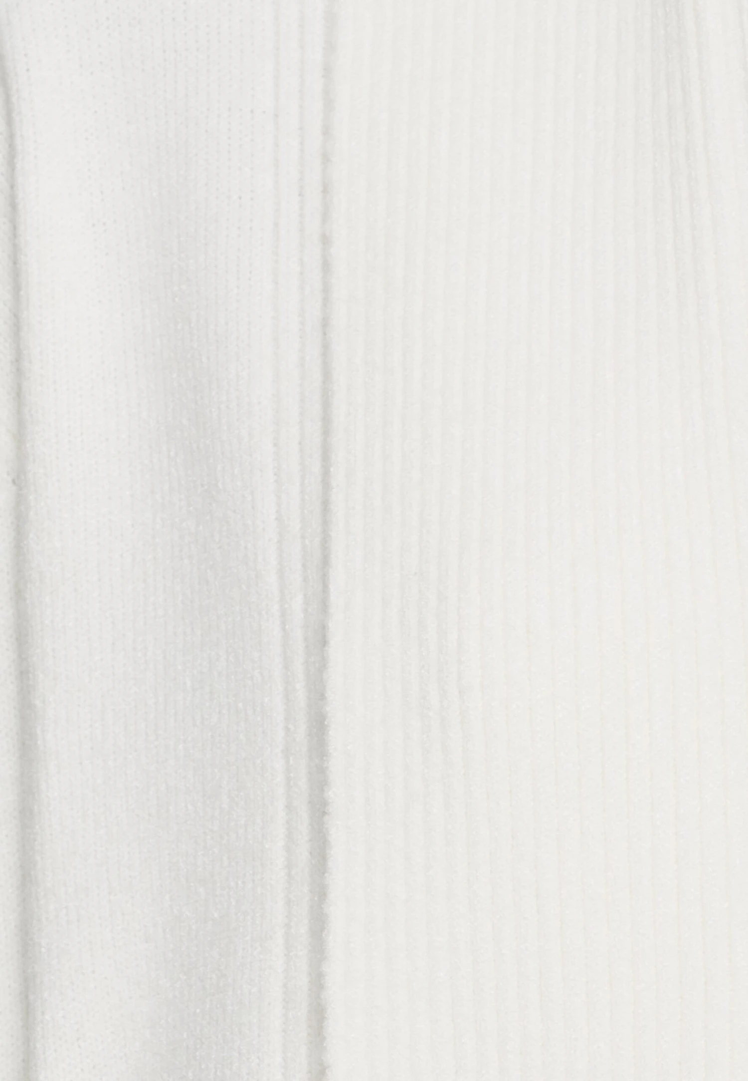 Anna Field Ribbed Fold Collar - Gilet - Off White 5 Anna Field Ribbed Fold Collar - Gilet - Off White – Image 3